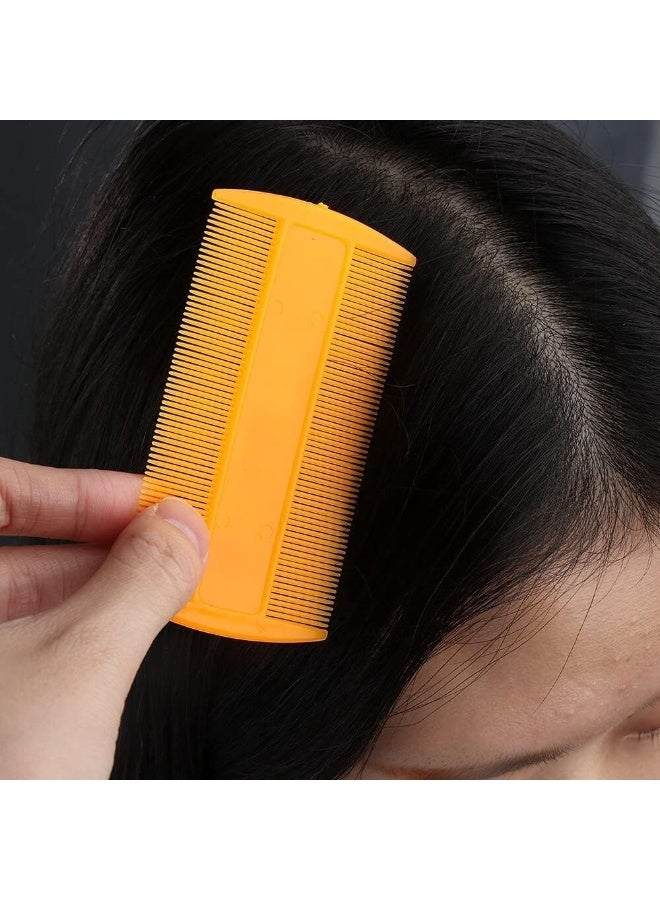Plastic Lice Comb, Double Sided Lice Comb, Effective Removal of Lice and Nits Multi-Colour, Safe and Easy to Use for Kids and Adults, No Chemicals Needed (2 Pack) - Image 5